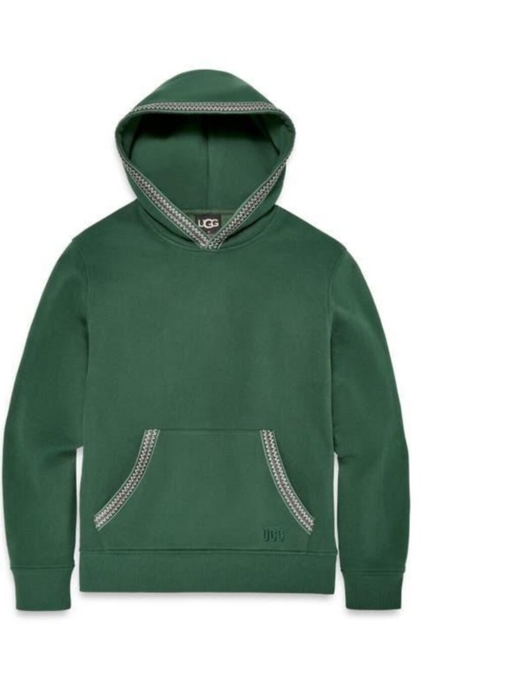UGG Men's Dark Green Tasman Hooded Pullover Sweatshirt